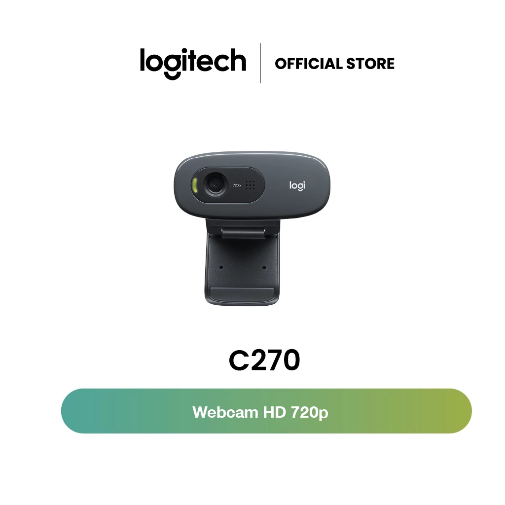 Logitech C270 HD 720p Webcam