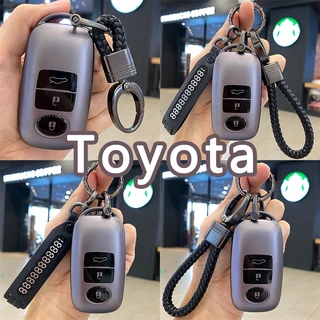 เคสกุญแจรีโมทรถยนต์ Toyota Yaris Ativ ปลอกกุญแจรถยนต์ toyota New yaris cross 2023 Sports เคสกุญแจรถยนต์ New Veloz 2021 พวงกุญแจรถยนต์ Toyota Vios ซิลิโคนกุญแจ toyota Avanza car key cover case กุญแจ  Raize 2022 ซอง กุญแจรถ ของแต่ง กระเป๋าใส่กุญแจรถยนต์