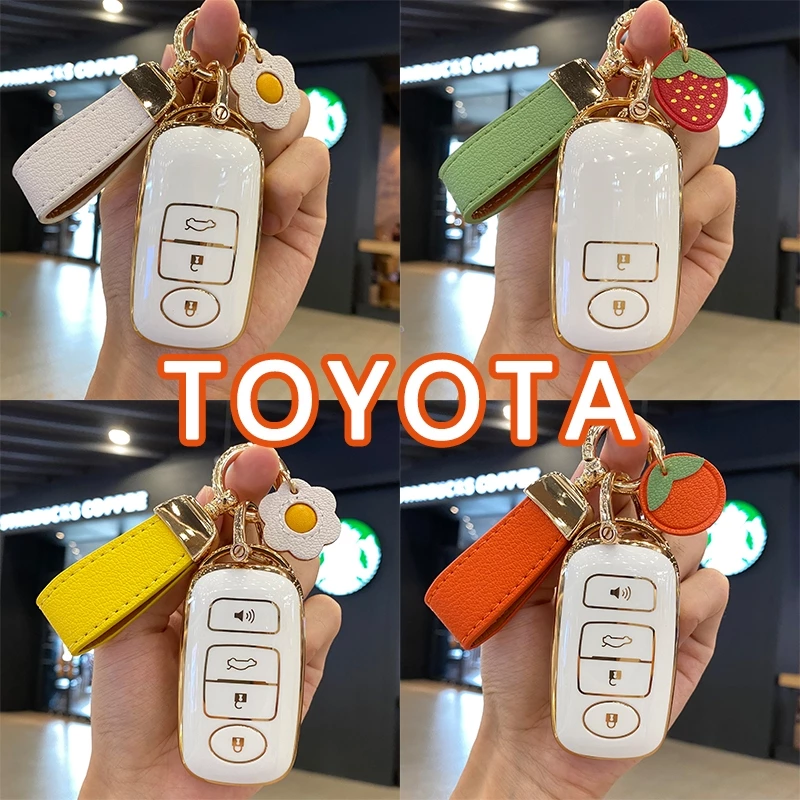 ปลอกกุญแจรถยนต์ Toyota Yaris Ativ 2023 เคสกุญแจรีโมทรถยนต์ toyota yaris cross 2022 Sports เคสกุญแจรถยนต์ New Veloz 2021 พวงกุญแจรถยนต์ Toyota Vios ซิลิโคนกุญแจ 2024 toyota Avanza car key cover case กุญแจ  Raize 2019 ซอง กุญแจรถ ของแต่ง กระเป๋าใส่กุญแจรถยน