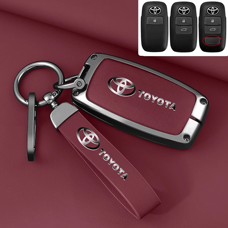 เคสกุญแจ Toyota YARIS ATIV 2022 - 2024 เคสกุญแจรถยนต์ เคสกุญแจ Yaris Ativ avanza raize Veloz เคสกุญแจรีโมทรถยนต์ สําหรับ Toyota Yaris Cross 2023 -2024