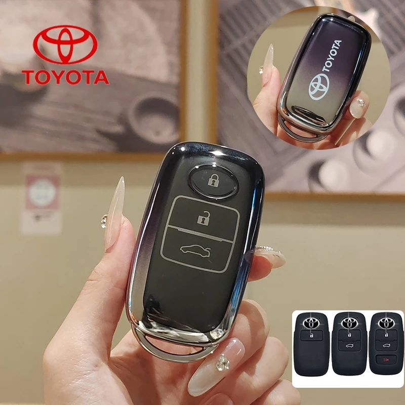เคสกุญแจรถโตโยต้า Toyota Key Cover สําหรับ Toyota yaris/raize/avanza/yaris ativ/yaris CROSS/yaris corss premium/VELOZ 2021-2024