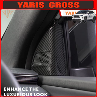 WY สไตล์ใหม่ล่าสุดเหมาะสําหรับ toyota yaris cross 2023 2024 2025 ลำโพงสูงรถยนต์ลำโพงภายในปก, ตกแต่งภายใน Yaris