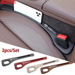 2pcs Toyota Yaris Cross Car Seat Gap Filler ด้านข้างตะเข็บปลั๊ก Strip Leak-proof บรรจุ Strip สําหรับ Yaris Cross AC200 2022 2023 2024 GS HEV