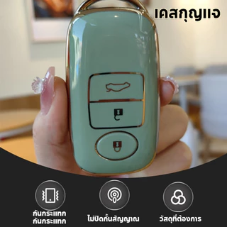 รีโมทรถยนต์ Yaris เคสกุญแจ Yaris Cross Toyota เคสกุญแจรถยนต์ Ative New Yaris Ativ Sports TPU โครเมี่ยม สําหรับ