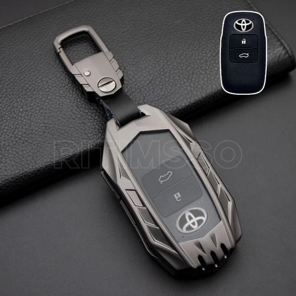 กุญแจรถ Fob ฝาครอบ Fit สําหรับ Toyota Yaris Cross 2023/ Yaris Ativ 2022 2023 2024