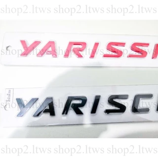 โลโก้ยาริสครอส Yaris Cross / Yaris Sport  โลโก้ติดฝากระโปรงหน้ารถ โลโก้ติดรถ [ R ]