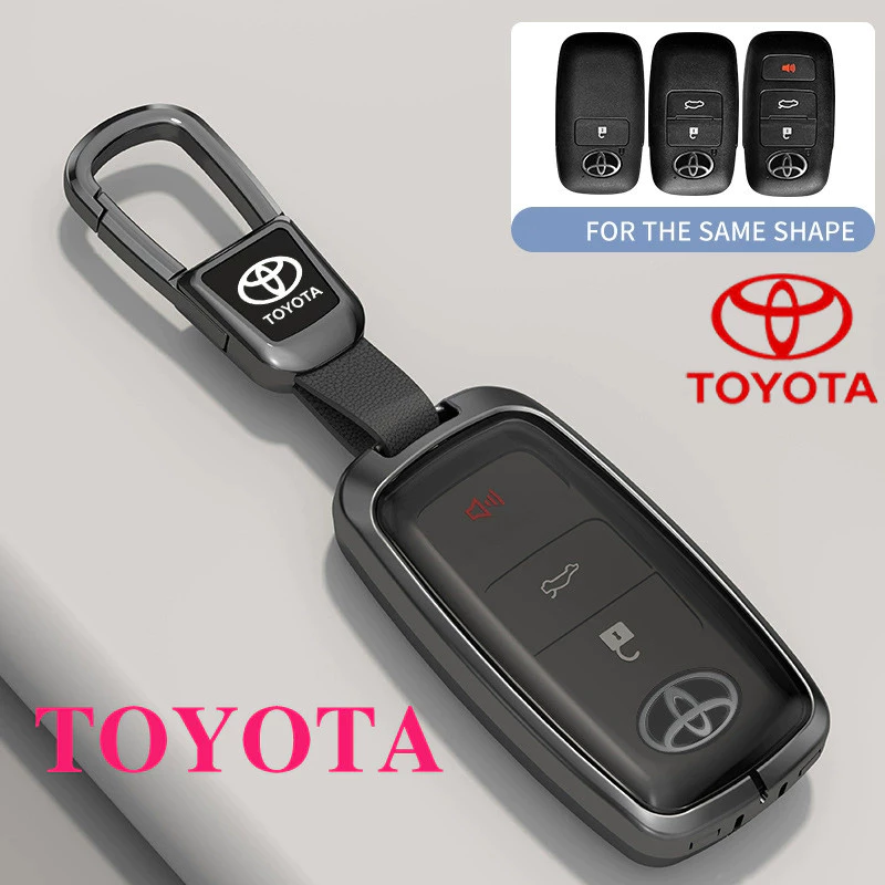 Toyota Car transparent Key Case Toyota Key Cover สําหรับ Toyota YARIS/raize/avanza/yaris ativ/YARIS CROSS/yaris corss premium/VELOZ