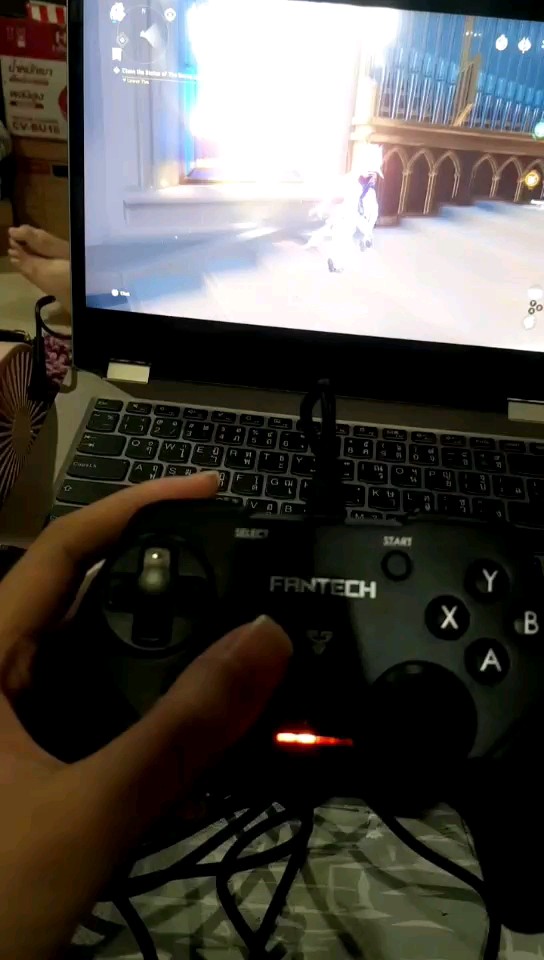 reviewร้านแนะนำFANTECH GP12 REVOLVER Gaming Controller จอยเกมมิ่ง joystick ระบบ X input คอนโทรลเลอร์รูปทรงสไตล์ X BOX ONE สำหรับ PC PS comment 0