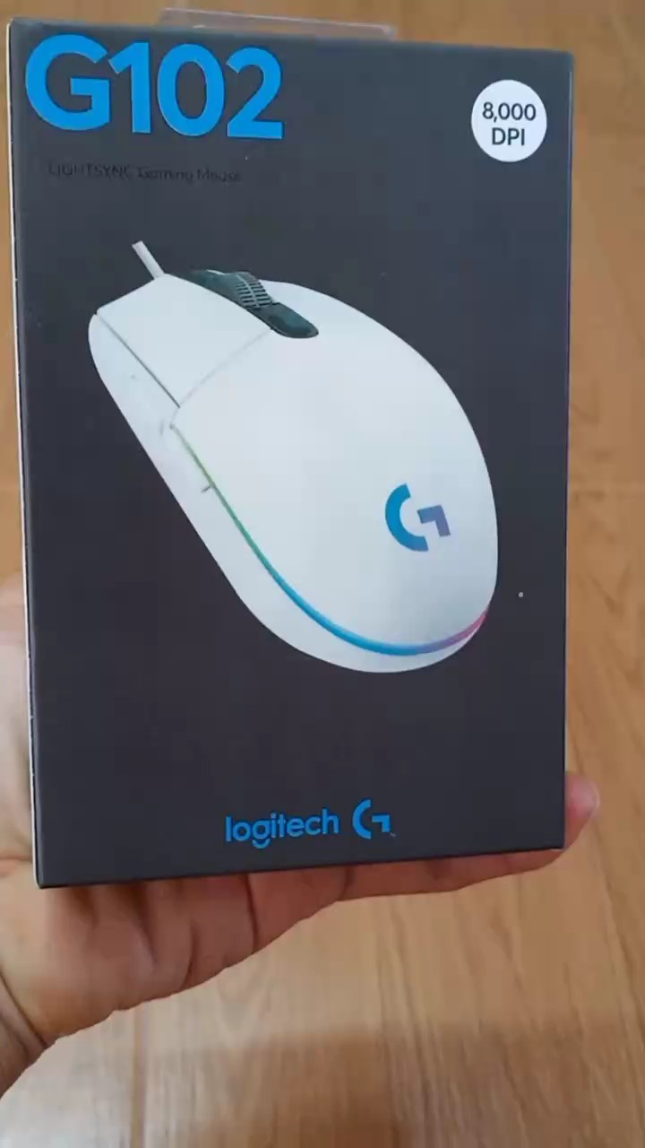 reviewLogitech G102 เมาส์ Gen 2 เมาส์เกมมิ่ง Gaming Mouse RGB 6 Buttons 8000 DPI Wired Mouse comment 0