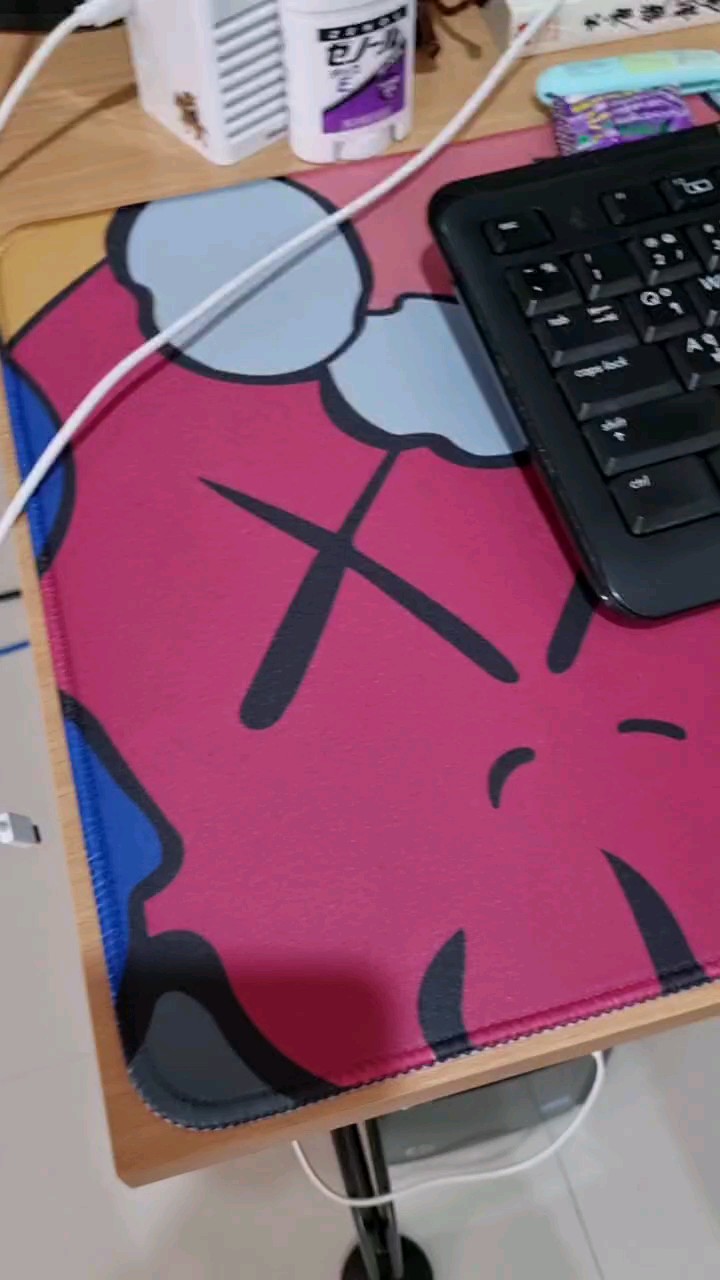reviewร้านแนะนำแผ่นรองเมาส์ Kaws Mouse Pad เกมมิ่ง ขนาดใหญ่ 80 x 30 x 0 3 ซม แผ่นรองเมาส์ เย็บขอบ ความหนา 0 3 ซม30มม  comment 0