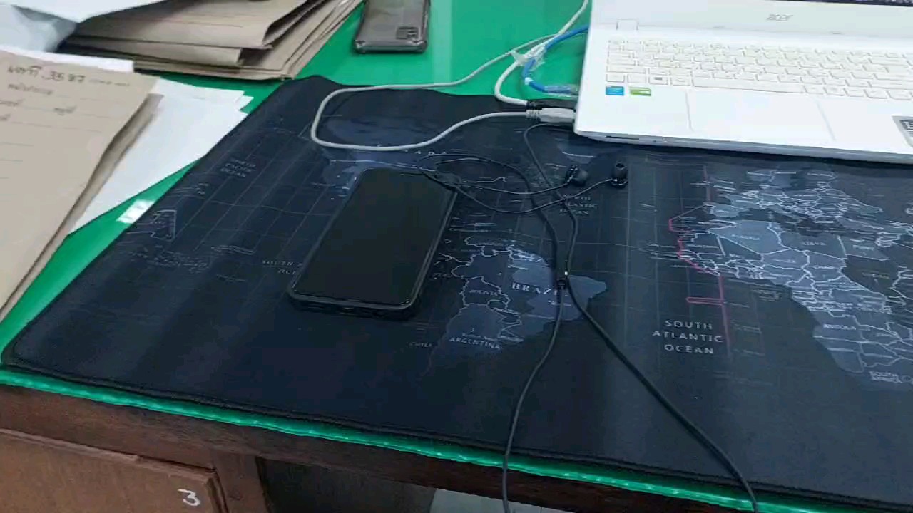 reviewร้านแนะนำ ค่าส่งถูก แผ่นรองเมาส์ ลายแผนที่โลก World Map Mouse Pad ขนาดใหญ่แผ่นรองเม้าส์  comment 0