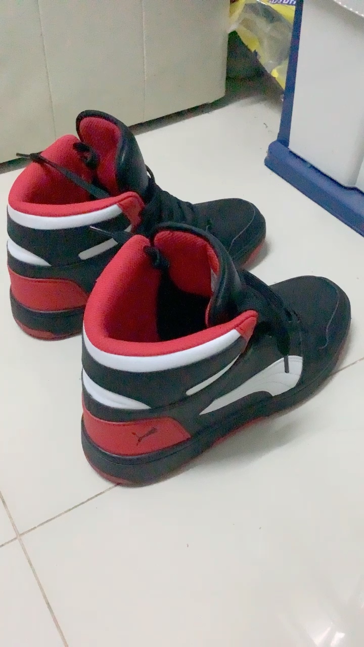 reviewPUMA BASICSรองเท้าออกกำลัง Rebound Lay Up สีดำFTW36957315 comment 0