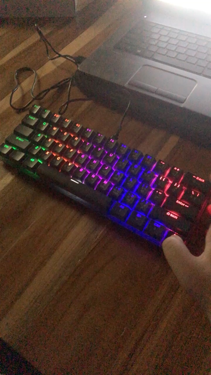 reviewคีย์บอร์ดเกมมิ่ง Tsunami Outemu MK 61 61Keys 60 Compact Mechanical Keyboard รับประกันสินค้า 2 ปี  comment 0