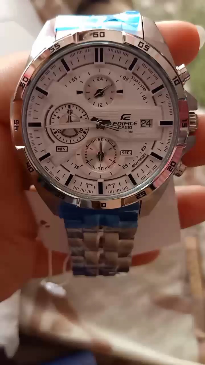 reviewสินค้าขายดี นาฬิกาข้อมือชาย รุ่น EFR 556DB 1A 5สี สินค้าใหม่ มีรับประกัน  comment 0