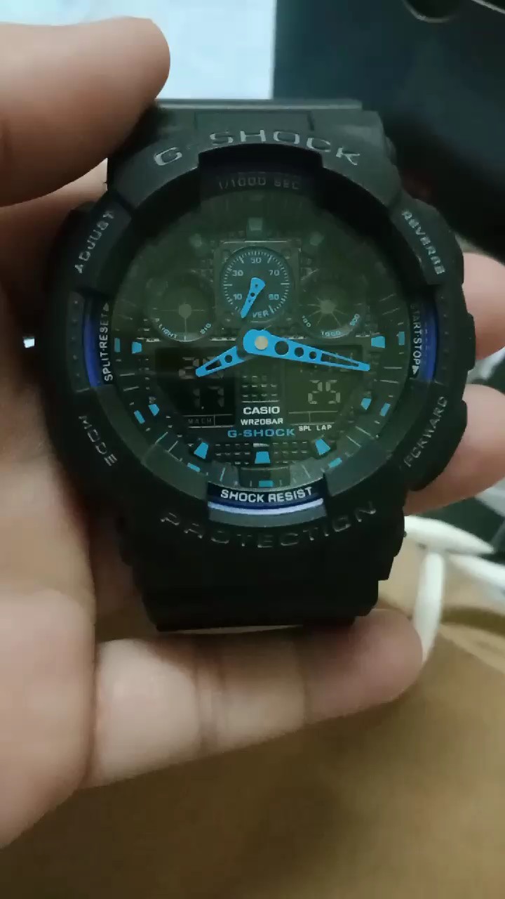 reviewCasio watch G SHOCK แท้100 รุ่นGA 100 1A2 นาฬิกาข้อมือชาย ของแท้จัดส่งพร้อมกล่องคู่มือใบประกันศูนย์CMG 1ปีกันน้ำ comment 0