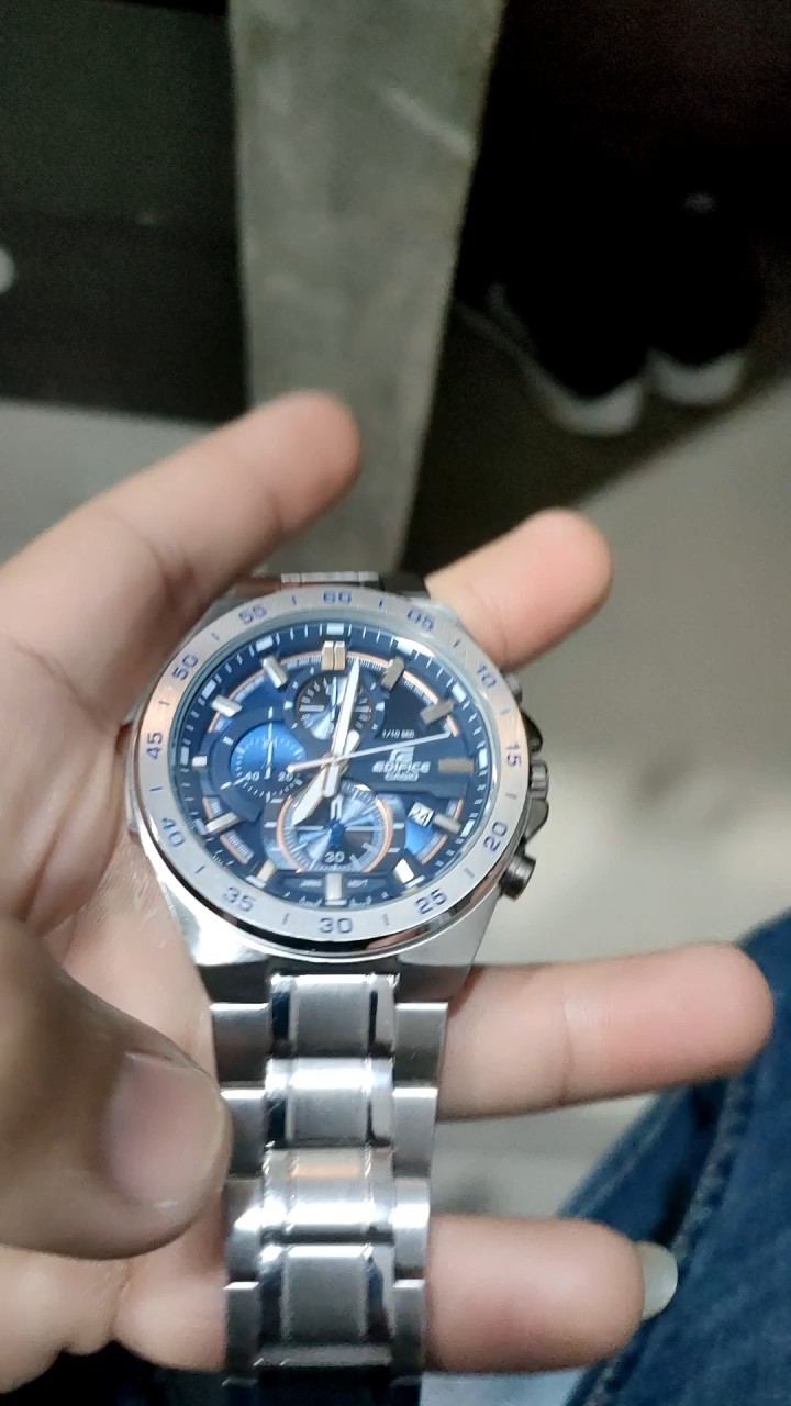 reviewสินค้าขายดี นาฬิกาข้อมือชาย รุ่น EFR 564D 1AV 6สี สินค้าใหม่ มีรับประกัน  comment 0