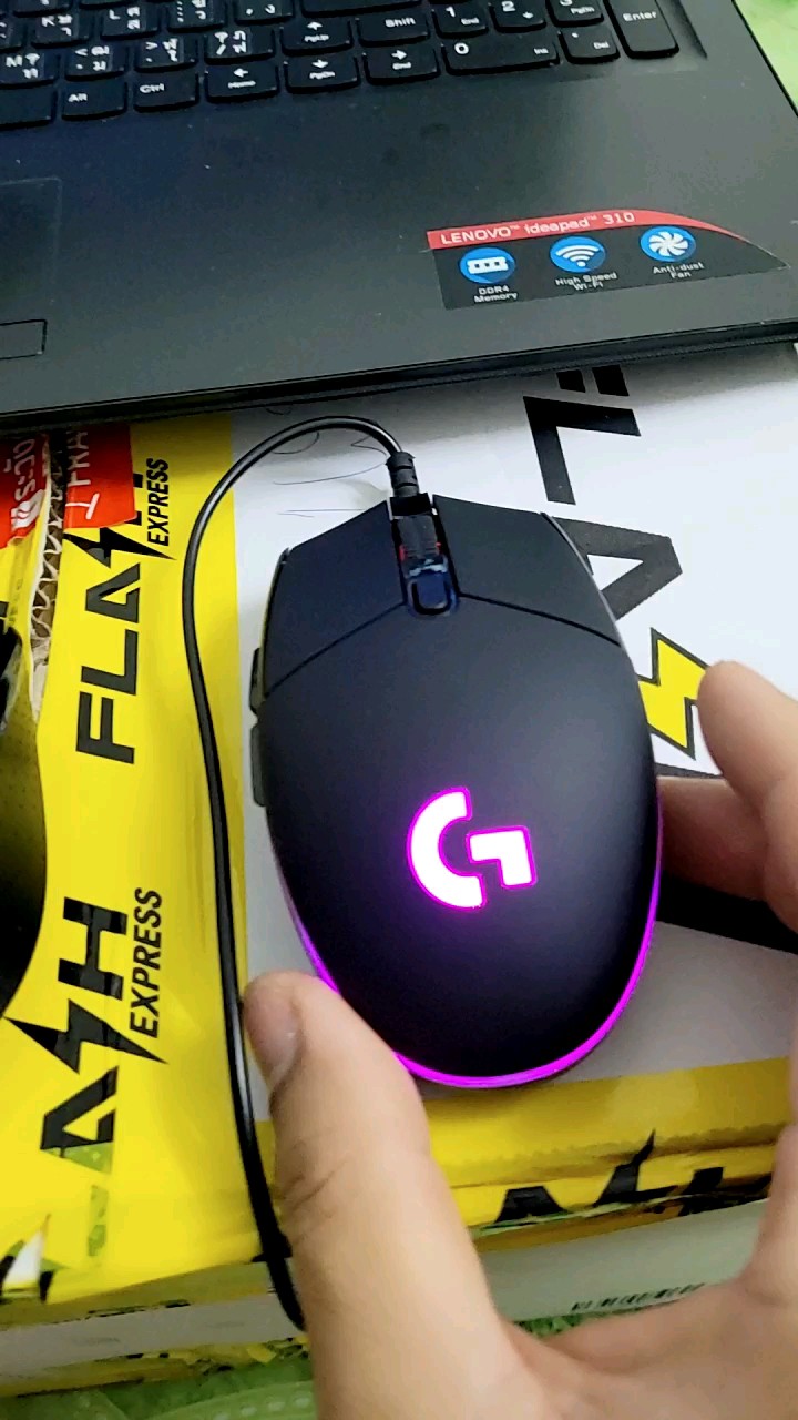 reviewLogitech G102 เมาส์ Gen 2 เมาส์เกมมิ่ง Gaming Mouse RGB 6 Buttons 8000 DPI Wired Mouse comment 0