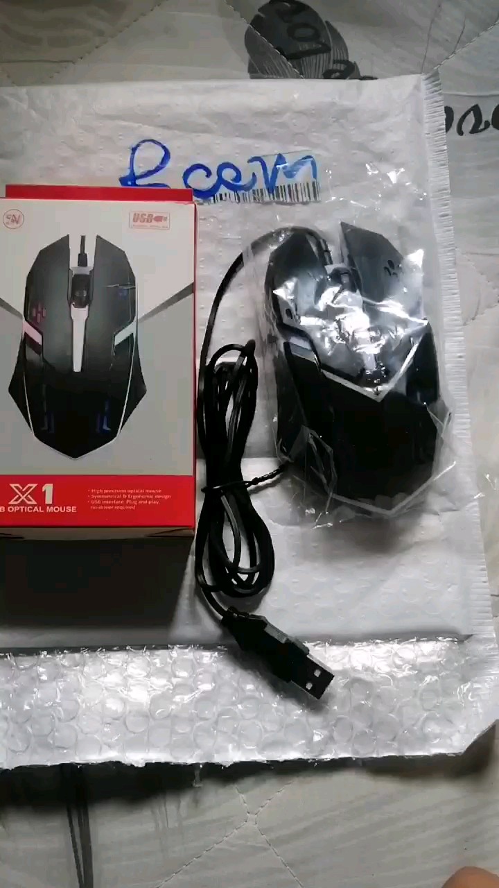reviewร้านแนะนำJovitech เมาส์เล่นเกม USB เมาส์เกมมิ่ง เม้าส์แบบมีสาย พร้อมไฟ LED เจ็ดสี Wired Mouse 1000DPI สำหรับคอมพิวเตอร์ แล็ปท็อป comment 0