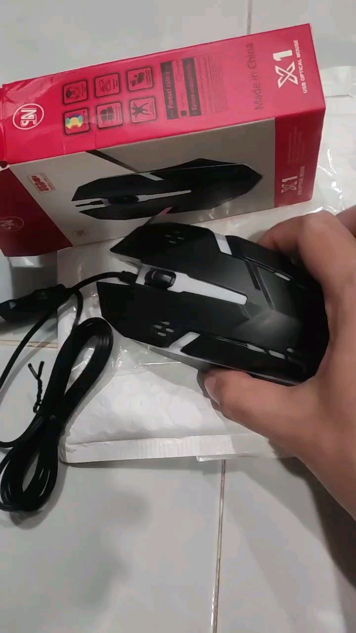 reviewร้านแนะนำJovitech เมาส์เล่นเกม USB เมาส์เกมมิ่ง เม้าส์แบบมีสาย พร้อมไฟ LED เจ็ดสี Wired Mouse 1000DPI สำหรับคอมพิวเตอร์ แล็ปท็อป comment 0