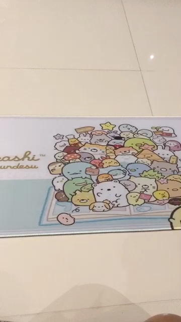 reviewร้านแนะนำ พร้อมส่ง แผ่นรองเม้าส์ 80x30x3 ซม แผ่นรองเม้าส์ลายการ์ตูน Mouse Pad แผ่นรองเมาส์ ที่รองเมาส์ comment 0