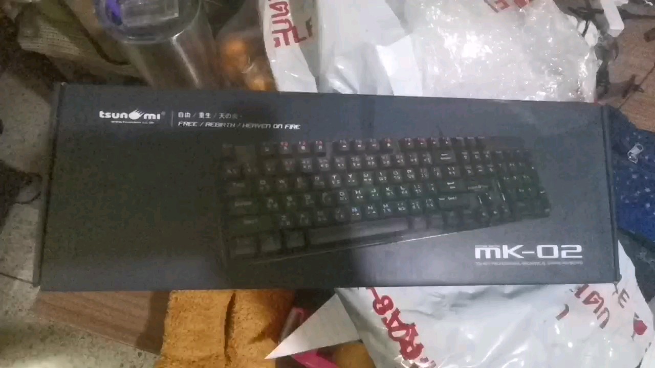 reviewคีย์บอร์ดเกมมิ่ง Tsunami Outemu MK 02 Ver 2022 104 Keys Mechanical gaming keyboard ประกันสินค้า 2 ปี  comment 0