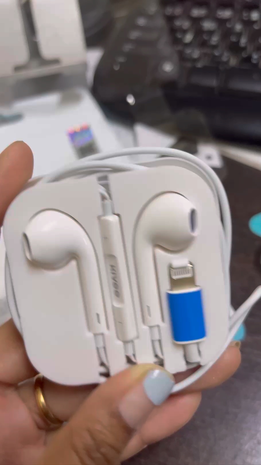 reviewKIVEE หูฟัง หูฟังอินเอียร i Phone แบบมีสาย หูฟัง 3 5mm Jack for Samsung Oppo HUAWEI หูฟังใช้สาย ของแท้100 earphone comment 0