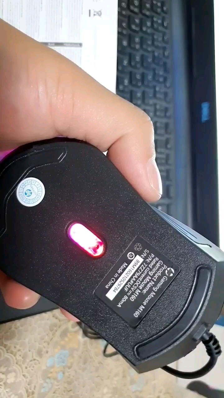 reviewร้านแนะนำเมาส์เล่นเกม HP USB M160 Optical Dpi 1000 3D สําหรับคอมพิวเตอร์ แล็ปท็อป comment 0