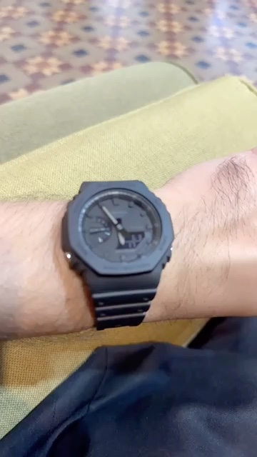 reviewร้านแนะนำG SHOCK รุ่น GA 110 1B GA 110HR pของแท้ประกัน cmg 1 ปี comment 0