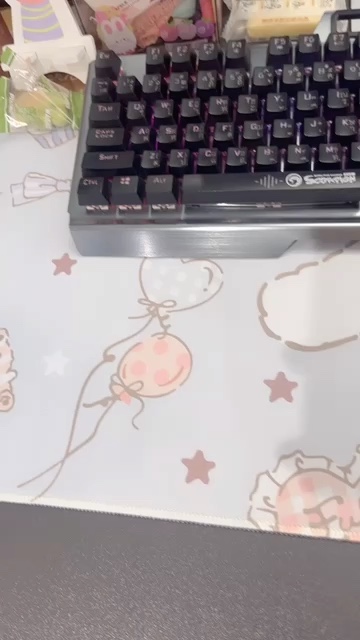 reviewร้านแนะนำMO X แผ่นรองเม้าส์ ลายการ์ตูน ขนาด 80x30 แผนรองเมาส์ยางพารา มีกันลื่น Mouse pad แผ่นรองเมาส์เกมมิ่ง comment 0