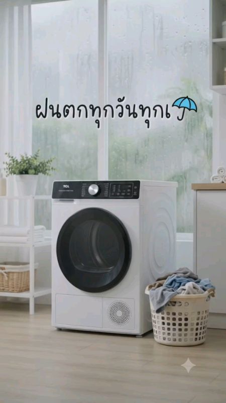 #tcl #máy sấy quần áo