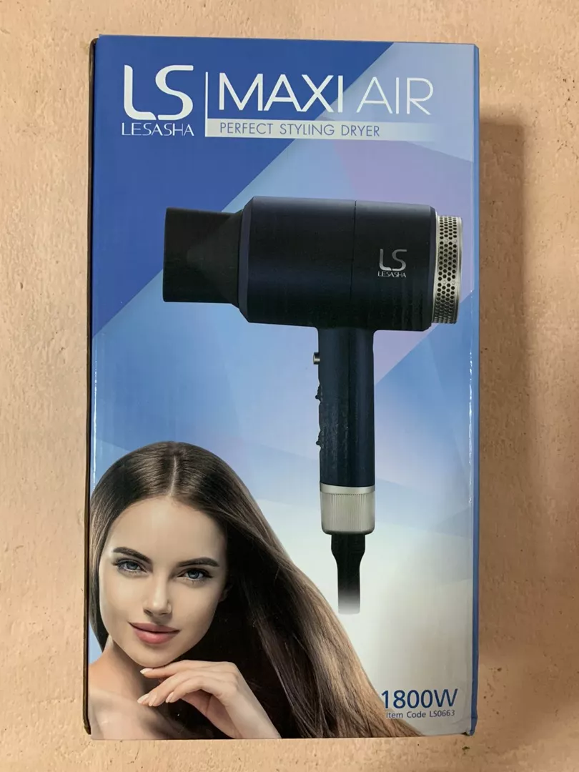 LESASHA MAXI AIR HAIR DRYER 1800W LS0663 LESASHA MAXI AIR HAIR DRYER 1800W LS0663