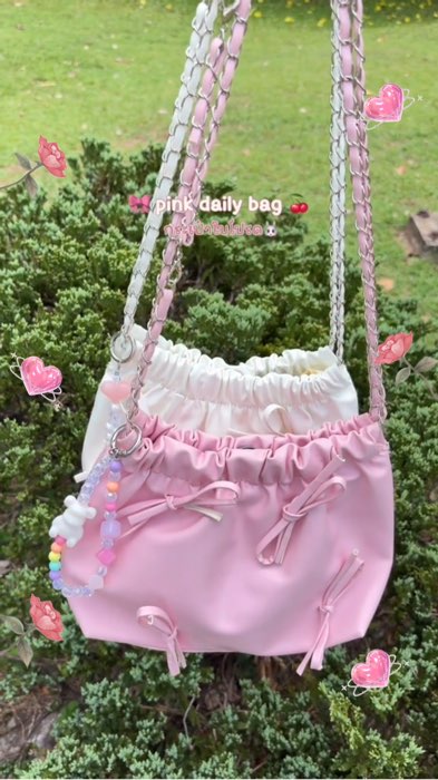 Túi đeo chéo đáng yêu 🎀💖✨ #túi #túi_đeo_chéo #túi_nữ #túi_dây_xích #túi_đáng_yêu #túi_có_nơ #túi_thời_trang #đồ_dùng_đáng_yêu #đồ_phải_có