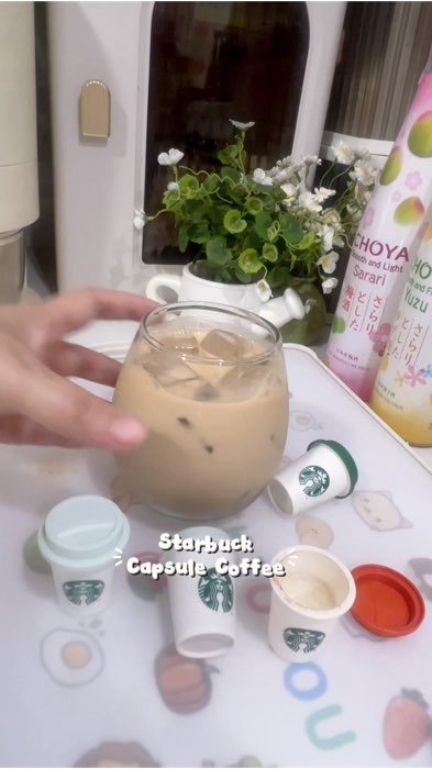กาแฟสำเร็จรูป Starbucks Instant Coffee Capsule กาแฟสตาร์บัคส์ กาแฟแคปซูล นำเข้า ของแท้100%#สตาร์บัค ฟ#กาแฟสด
