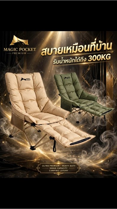 Mở hộp rồi reo lên 😍 Ghế cắm trại MAGIC POCKET vải dày mềm cực kỳ, chất lượng vượt trên giá, gập dễ dàng, mang đi bất cứ đâu, ai yêu cắm trại phải có thật sự. Sản phẩm đã có trong giỏ 🧺👇