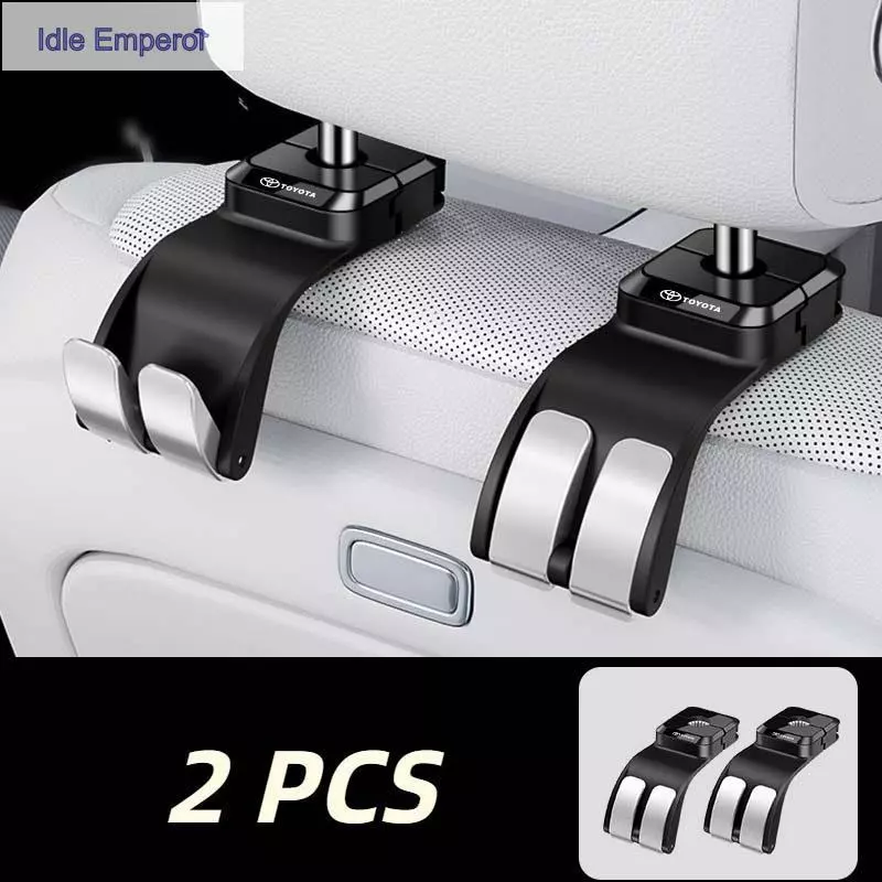 Toyota Car Double Hook Universal สําหรับ Toyota Vios 2023-2025 Yaris Cross Yaris Ativ Vios Yaris Wigo G Rush Raize Veloz