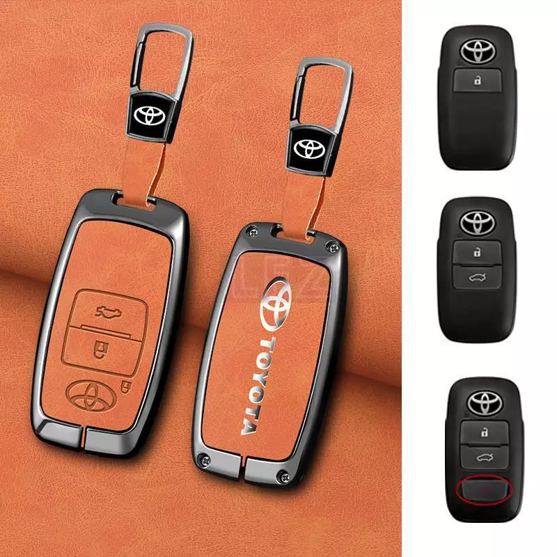 เคสกุญแจรถยนต์ โลหะผสม Toyota Yaris Ative Yaris Cross Toyota New Yaris Ativ Sports กรอบกุญแจ Toyota Raize Avanza New Vel