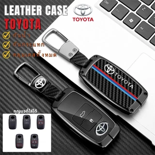 🇹🇭พร้อมส่งในไทย🇹🇭พวงกุญแจรถ เคสกุญแจหนัง สำหรับรถ โตโยต้า ยาริส Toyota YARIS cross Yaris ATIV 2022 2023 หรือใช้ร่วมกันได