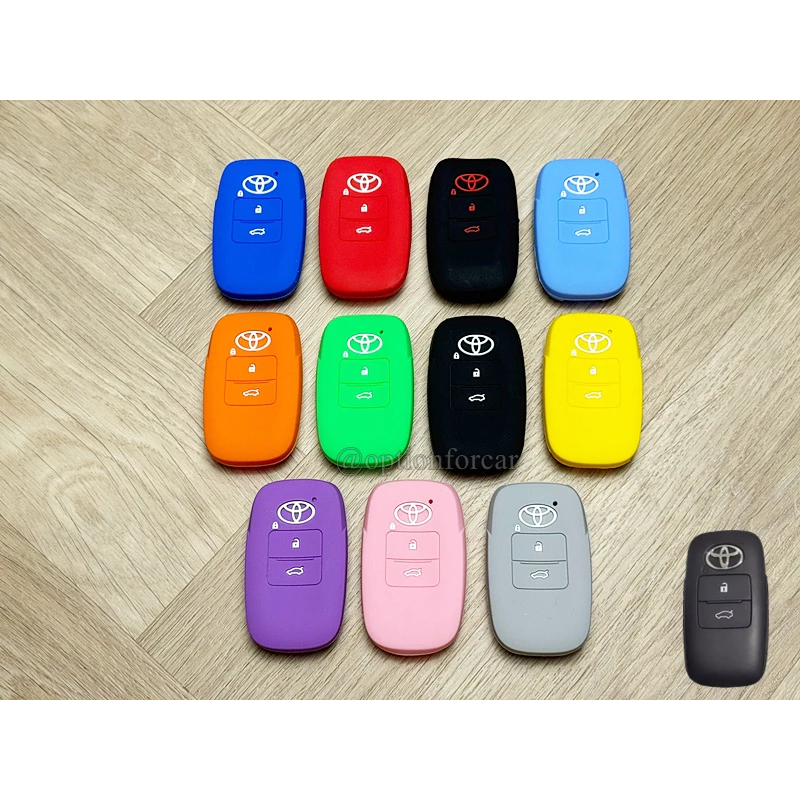 ซิลิโคนกุญแจรถยนต์ Toyota Yaris Ativ 2023 / Yaris Cross (2 ปุ่มกด)