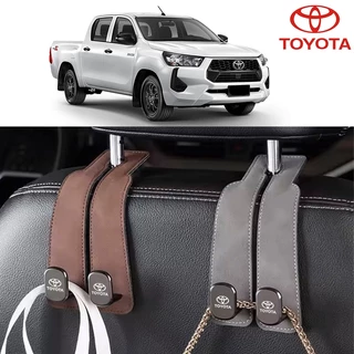 TOYOTA Yaris ATIV Corolla Altis Yaris Ativ Cross CAMRY Hilux Revo GR Fortuner ตะขอแขวนเบาะรถยนต์ ตะขอคู่โลหะเอนกประสงค์