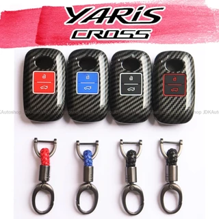 ซองกุญแจ สำหรับ TOYOTA YARIS CROSS / VELOZ ยาริส ครอส / เวลอส แบบ 1 ปุ่ม / 2 ปุ่ม