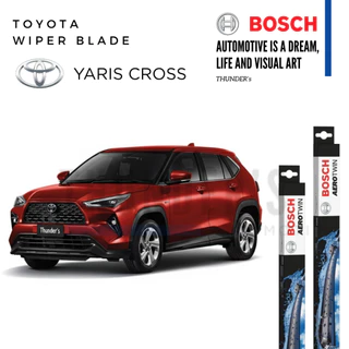 BOSCH Wiper blade ใบปัดน้ำฝน โตโยต้า Toyota Yaris Cross AC200 ยาริส ครอส ไร้โครง 16/24